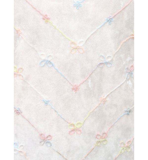 merry jenny「petit flower embroidery tops」|Tシャツ・カットソー|