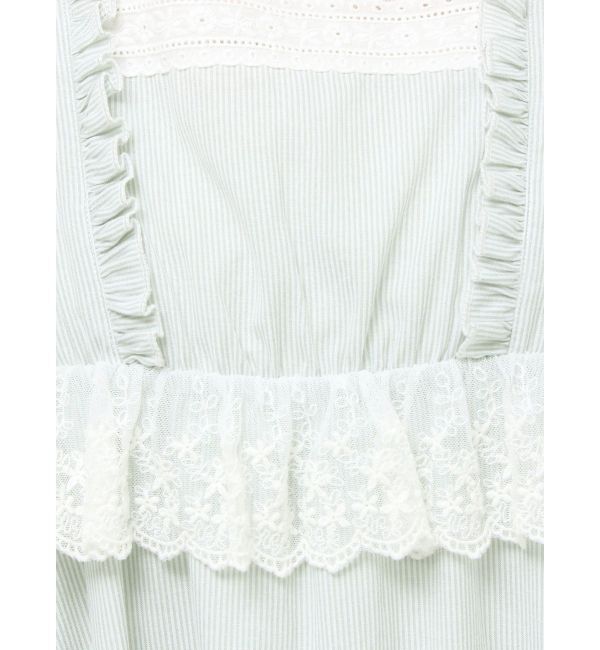 merry jenny「ストライプレースワンピース」|ワンピース|