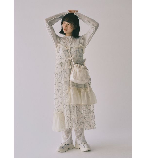 merry jenny「ribbonジャガードスニーカー」|スニーカー|