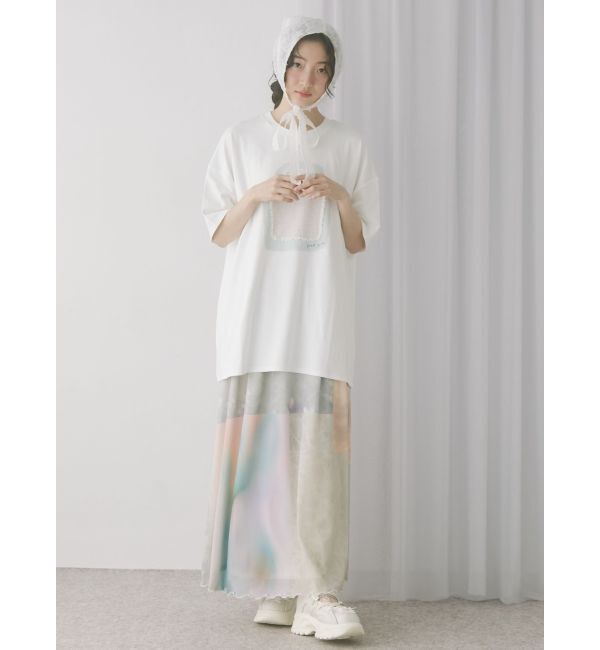 merry jenny「ribbonジャガードスニーカー」|スニーカー|