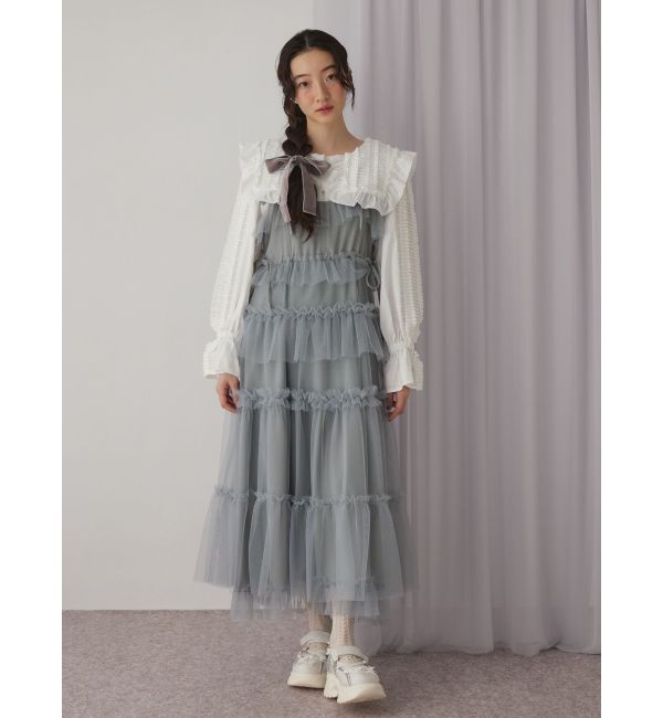 merry jenny「ribbonジャガードスニーカー」|スニーカー|