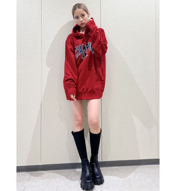 GYDA「Champion HOODED SWEATSHIRT」|パーカー|