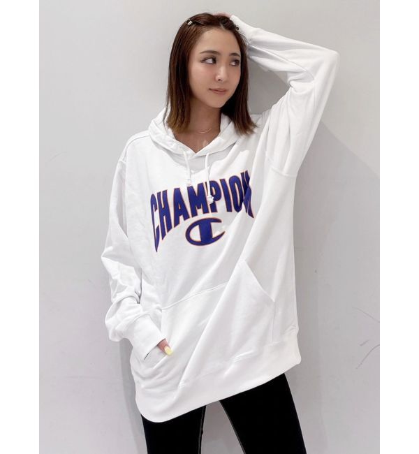 GYDA「Champion HOODED SWEATSHIRT」|パーカー|