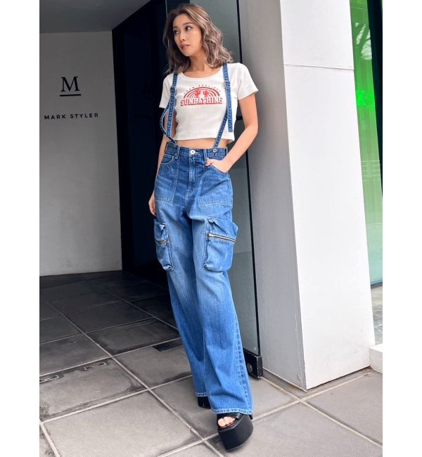 GYDA「SUNBATHINGブリーチSHORT Tシャツ」|Tシャツ・カットソー|