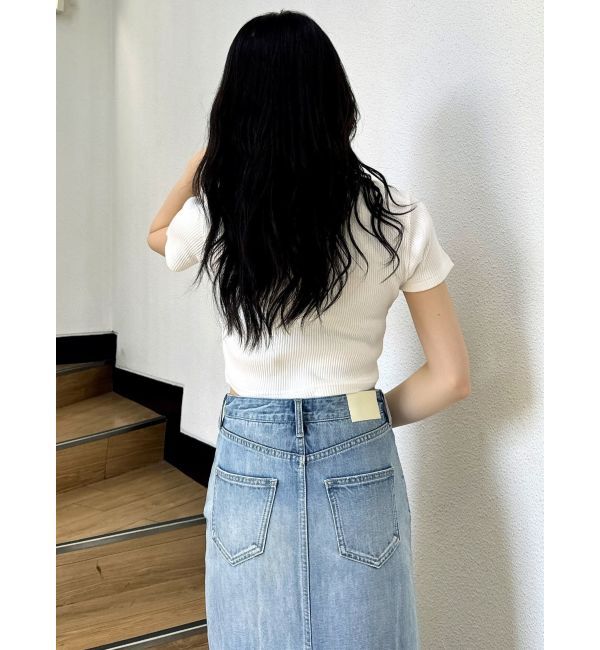 GYDA「SUNBATHINGブリーチSHORT Tシャツ」|Tシャツ・カットソー|