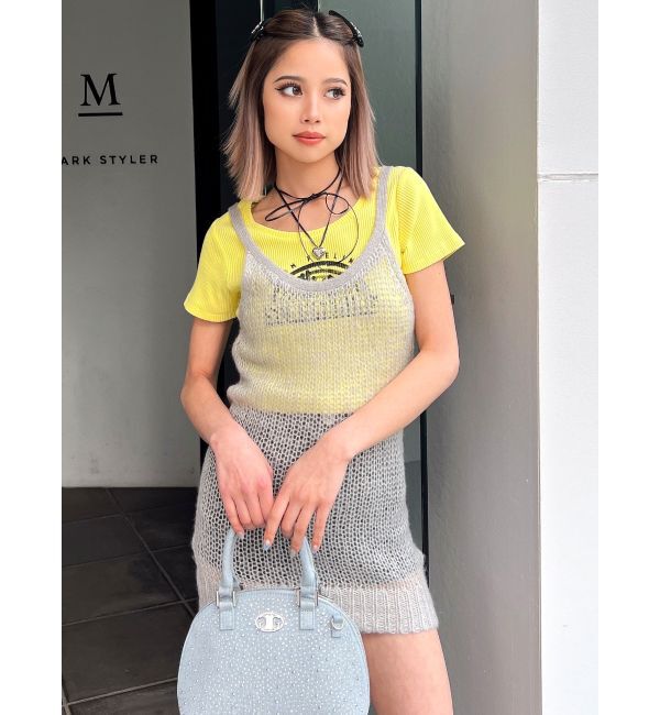 GYDA「SUNBATHINGブリーチSHORT Tシャツ」|Tシャツ・カットソー|