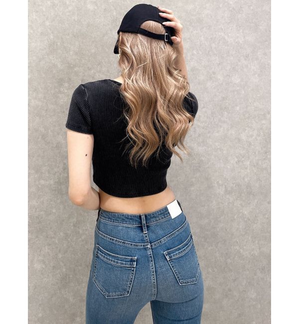 GYDA「SUNBATHINGブリーチSHORT Tシャツ」|Tシャツ・カットソー|