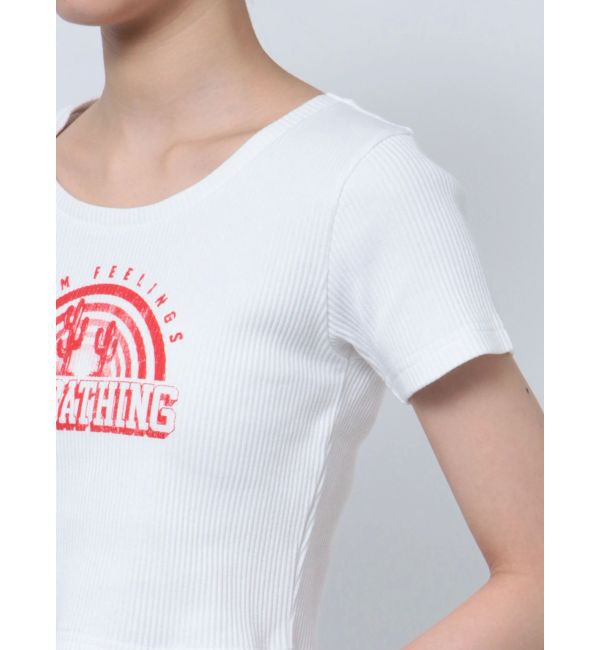 GYDA「SUNBATHINGブリーチSHORT Tシャツ」|Tシャツ・カットソー|