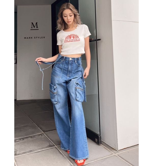 GYDA「SUNBATHINGブリーチSHORT Tシャツ」|Tシャツ・カットソー|