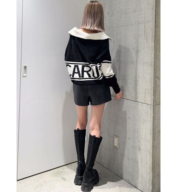 GYDA「フェイクレザーショートパンツ」|その他|