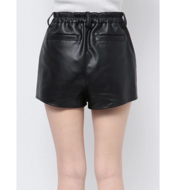 GYDA「フェイクレザーショートパンツ」|その他|