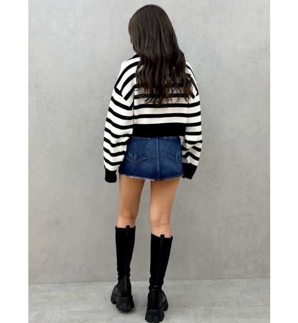 GYDA「Symmetry GYDAスライダーニットトップス」|ニット・セーター|