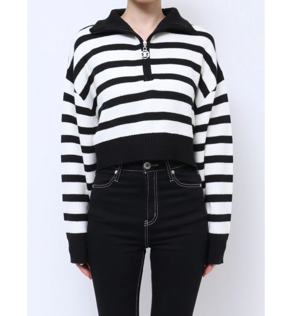 GYDA「Symmetry GYDAスライダーニットトップス」|ニット・セーター|