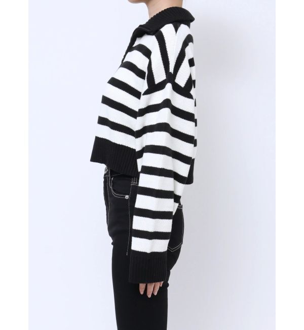 GYDA「Symmetry GYDAスライダーニットトップス」|ニット・セーター|