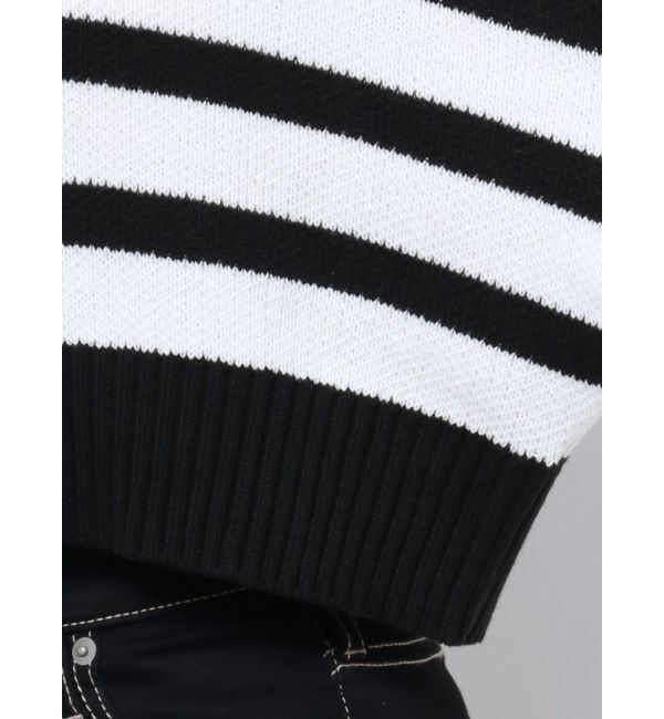 GYDA「Symmetry GYDAスライダーニットトップス」|ニット・セーター|