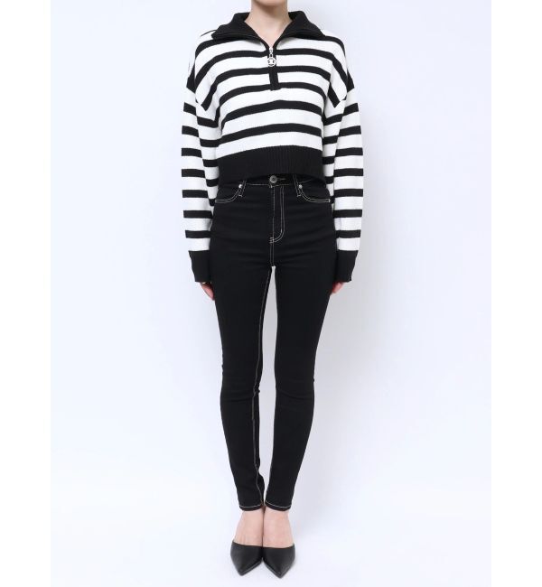 GYDA「Symmetry GYDAスライダーニットトップス」|ニット・セーター|