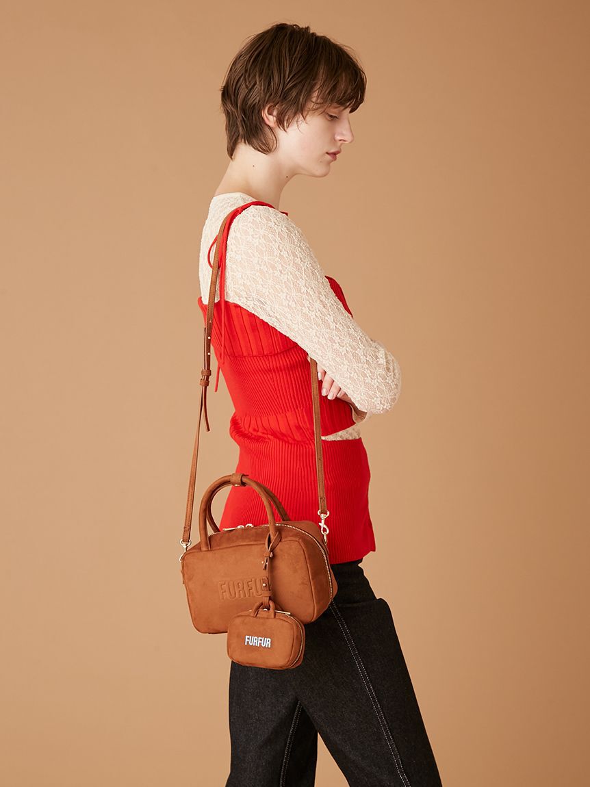 FURFUR「【限定カラー】バリエーションスクエアボストンバッグ」|ボストンバッグ|