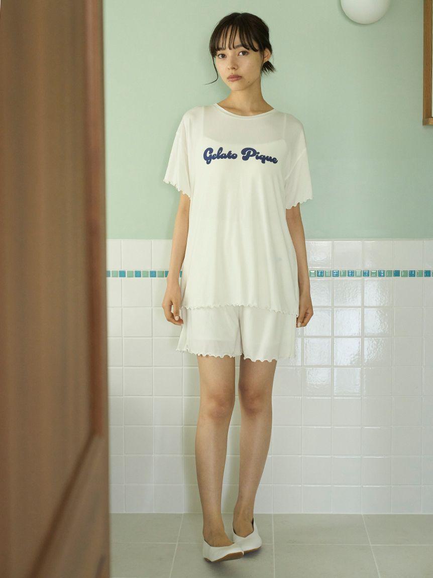 gelato pique「カラフルロゴTシャツ」|ルームウェア|
