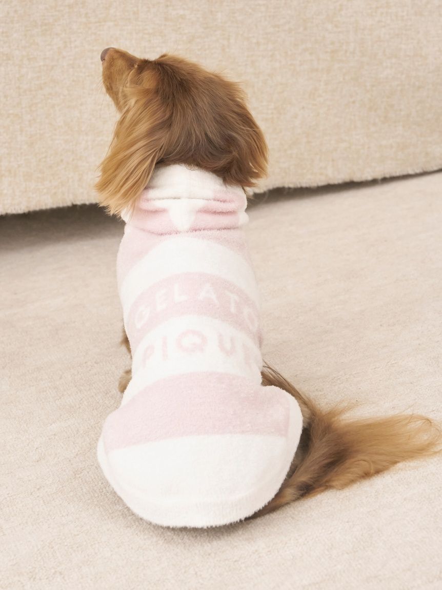  GELATO PIQUE CAT&DOG「【CAT&DOG】スムーズィーダックスサイズ２ボーダーフーディー」|その他|