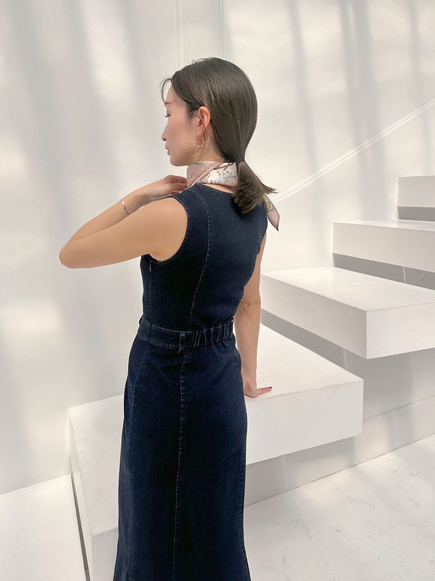 SNIDEL「デニムマーメイドワンピース」|ワンピース|