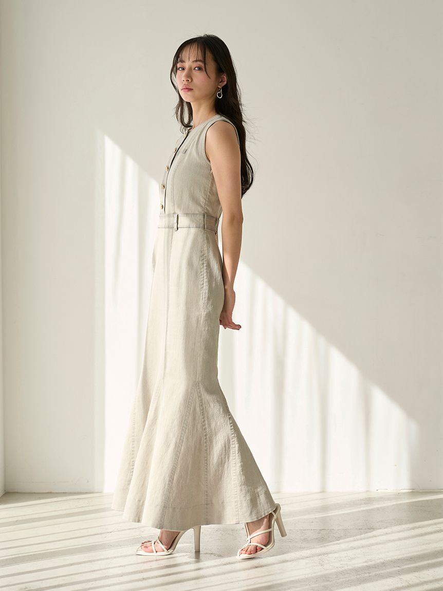 SNIDEL「デニムマーメイドワンピース」|ワンピース|