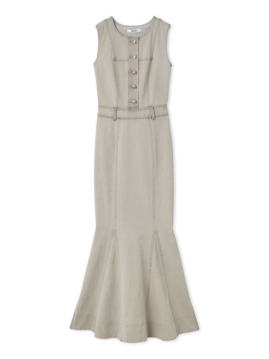 SNIDEL「デニムマーメイドワンピース」|ワンピース|