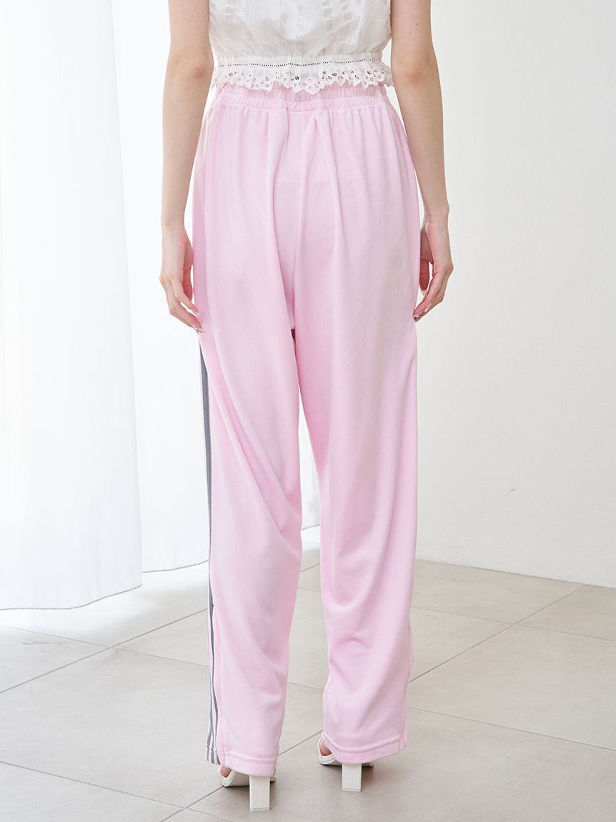 SNIDEL「【adidas Originals】FB TP VELOUR/ファイヤーバードトラックパンツベロア」|チノ|