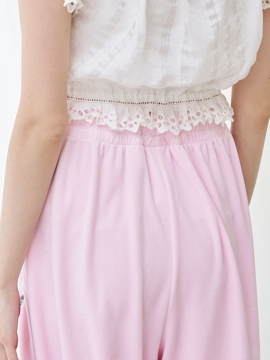 SNIDEL「【adidas Originals】FB TP VELOUR/ファイヤーバードトラックパンツベロア」|チノ|