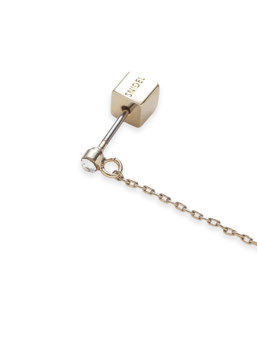 SNIDEL「パールビーズバリエピアス」|ピアス|