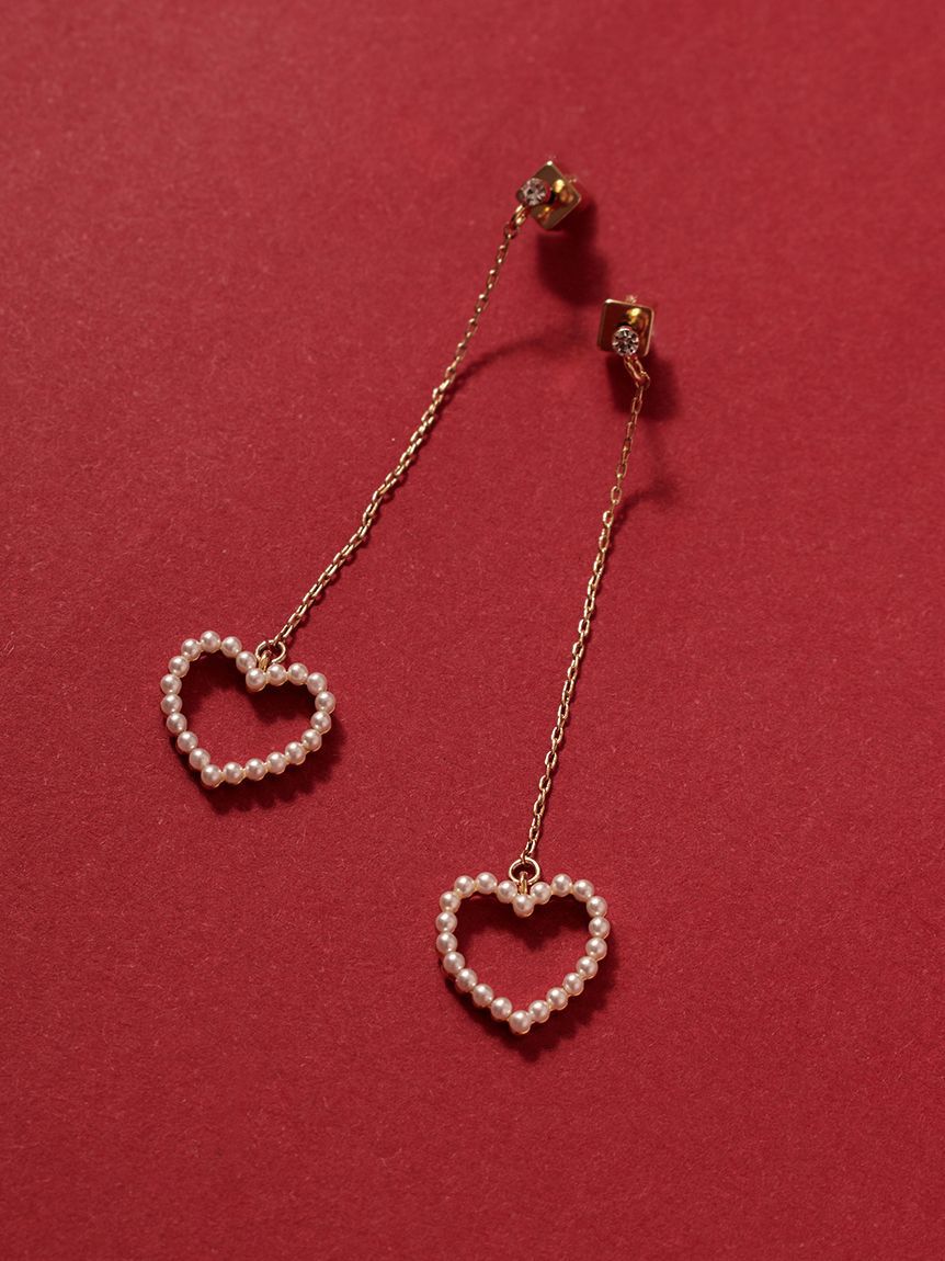 SNIDEL「パールビーズバリエピアス」|ピアス|B