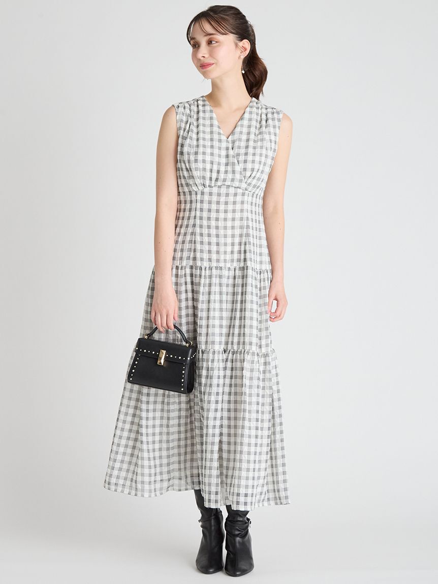 CELFORD「サッカーチェックワンピース」|ワンピース|MIX