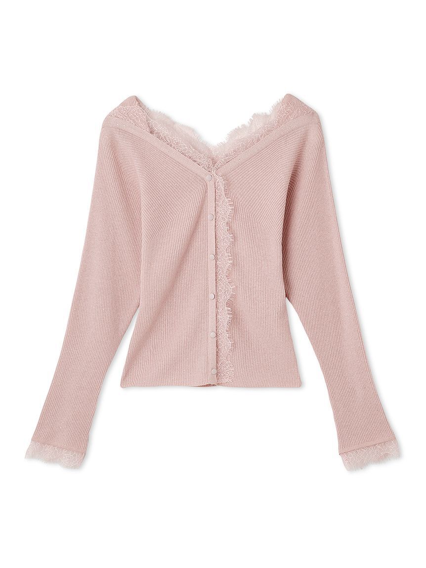 CELFORD「レーストリムニットプルオーバー」|ニット・セーター|LPNK