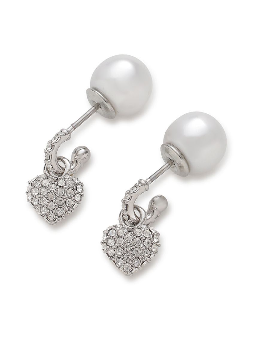 CELFORD「パヴェビジューハートピアス」|ピアス|SLV