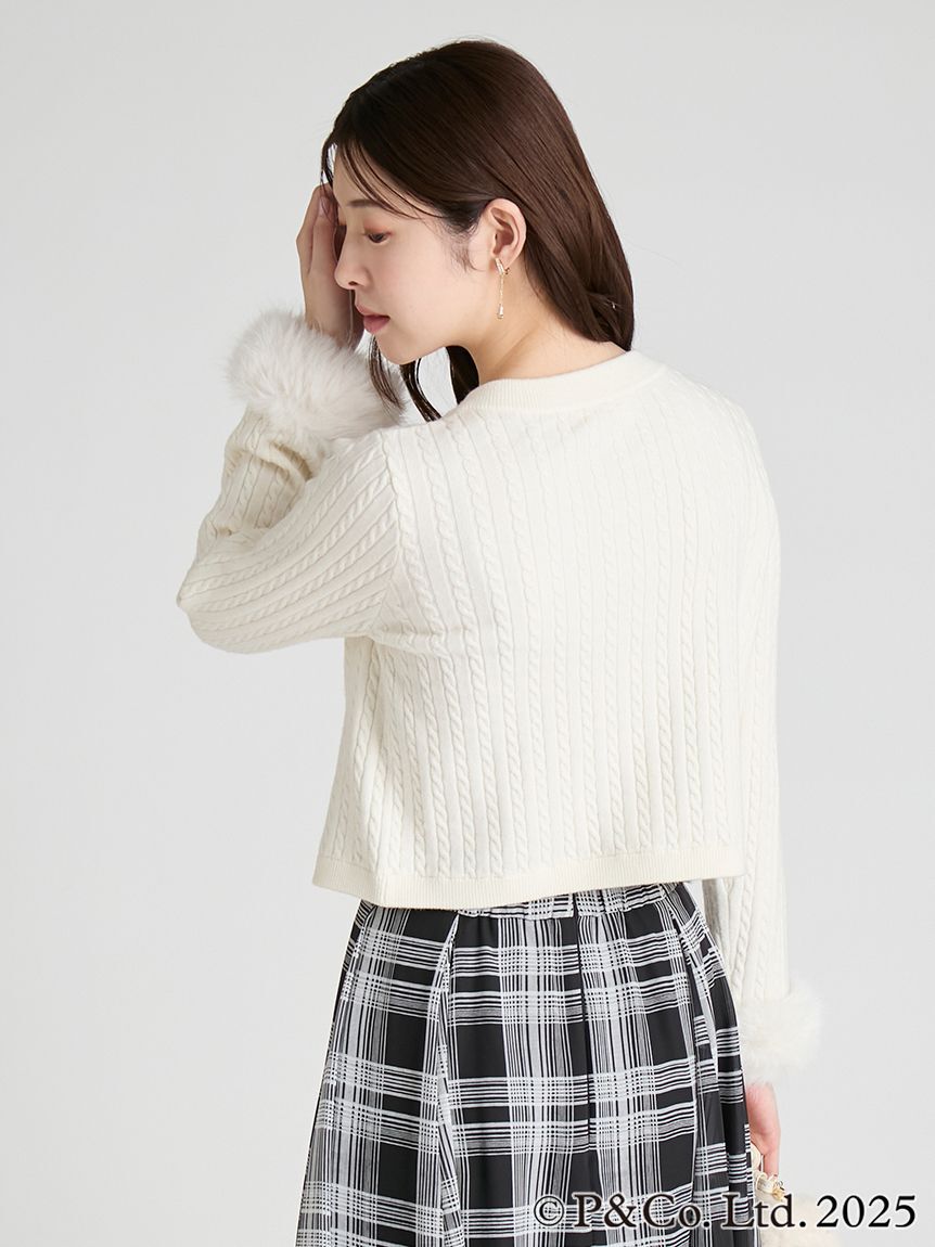 CELFORD「【パディントン(TM)&times;CELFORD】ケーブルカーディガン」|カーディガン|