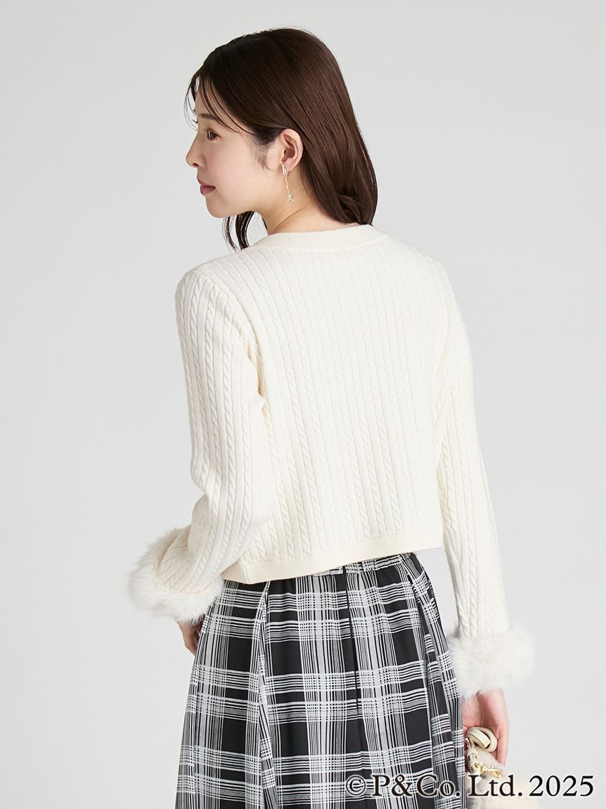 CELFORD「【パディントン(TM)&times;CELFORD】ケーブルカーディガン」|カーディガン|