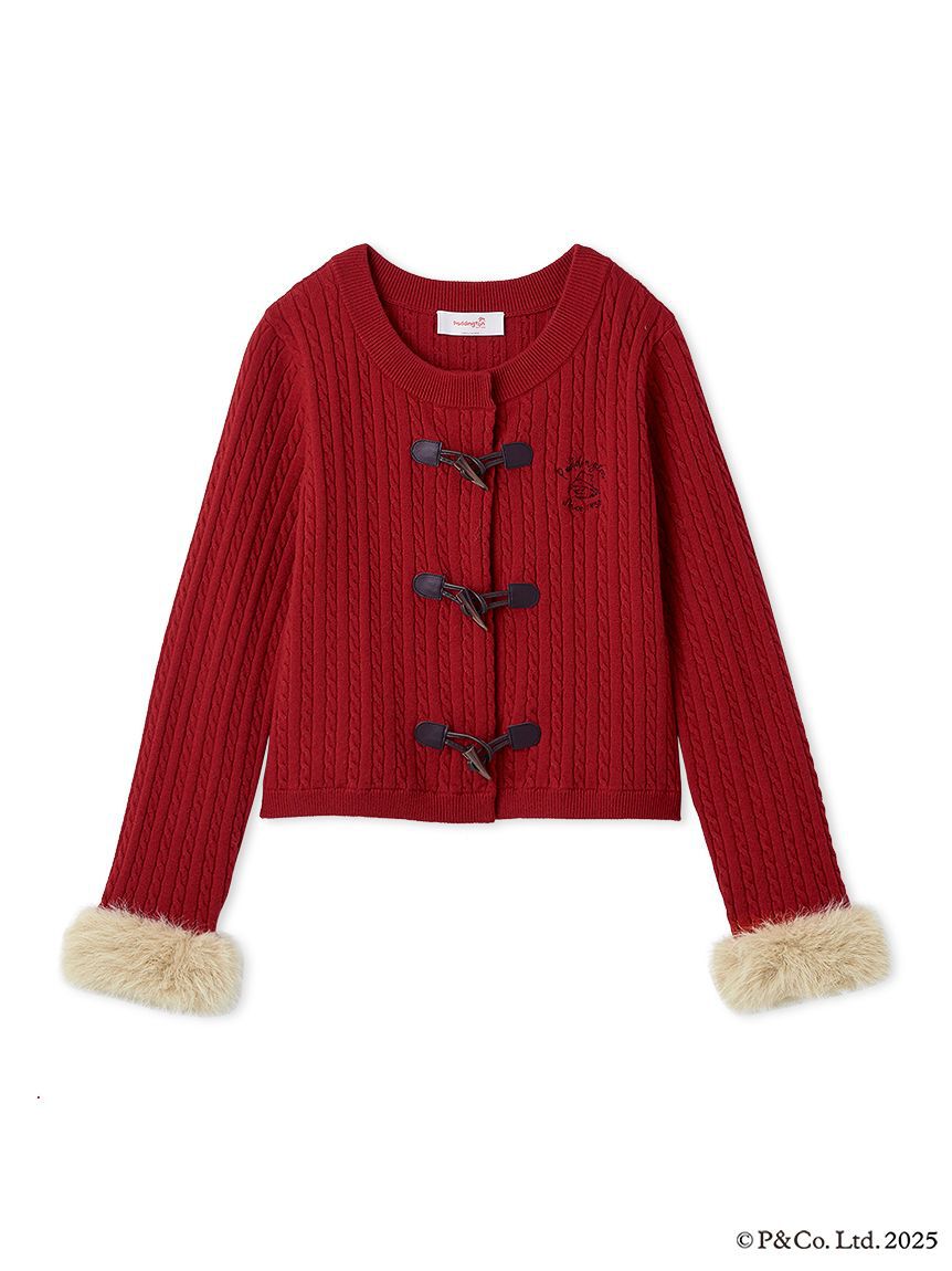 CELFORD「【パディントン(TM)&times;CELFORD】ケーブルカーディガン」|カーディガン|