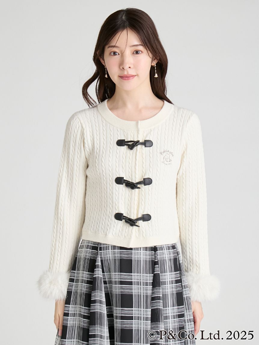 CELFORD「【パディントン(TM)&times;CELFORD】ケーブルカーディガン」|カーディガン|