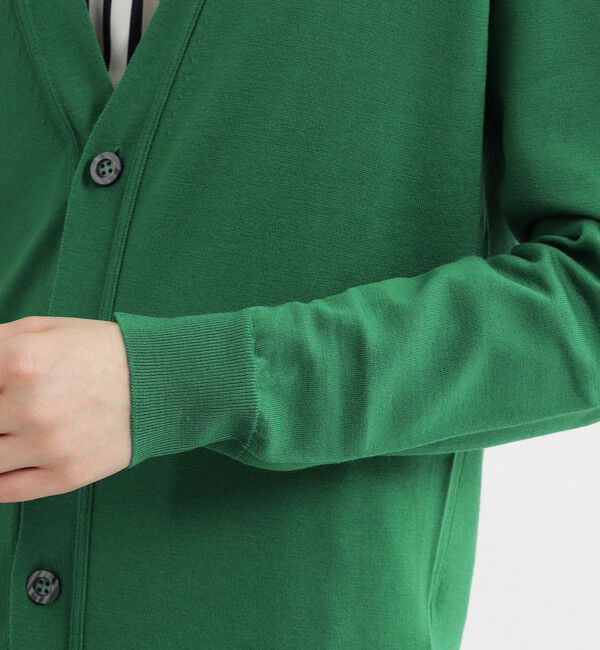 MACKINTOSH PHILOSOPHY「【店舗限定】JOHN SMEDLEYコラボ Vネックカーディガン」|ニット・セーター|