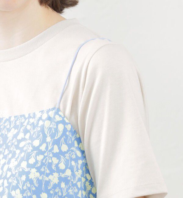 MACKINTOSH PHILOSOPHY「Snowblue Garden キャミブラウス」|シャツ・ブラウス|