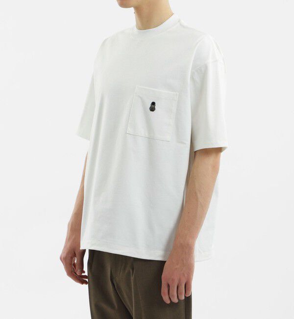 MACKINTOSH PHILOSOPHY「バッキンガムベア ポリエステル天竺 オーバーサイズ スピンドルTシャツ」|Tシャツ・カットソー|