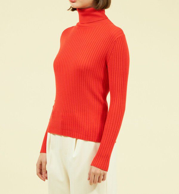 MACKINTOSH PHILOSOPHY「ウォシャブルウールリブタートルニット」|ニット・セーター|