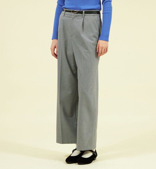 MACKINTOSH PHILOSOPHY「ブラッシュドライニングワイドパンツ」|その他|千鳥