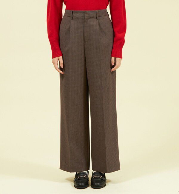 MACKINTOSH PHILOSOPHY「ブラッシュドライニングワイドパンツ」|その他|