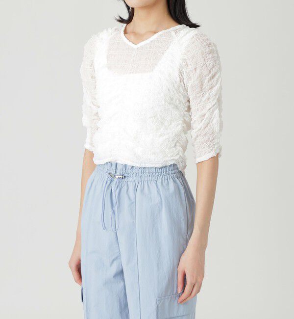  「バンピーカットトップス」|Tシャツ・カットソー|