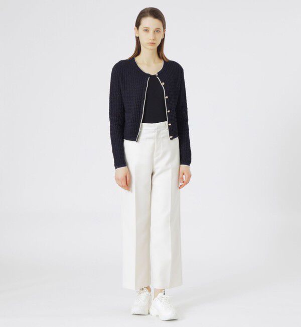  「ループヤーンコンパクトカーディガン」|ニット・セーター|