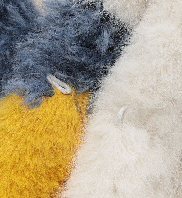  「ブロッキングファーコンビベスト」|ブルゾン・スタジャン|