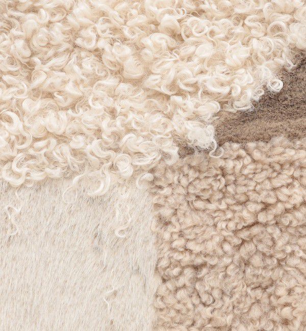  「ブロッキングファーコンビベスト」|ブルゾン・スタジャン|