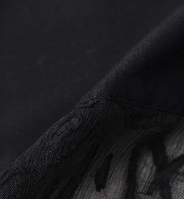  「ジャカードノースリーブブラウス」|シャツ・ブラウス|