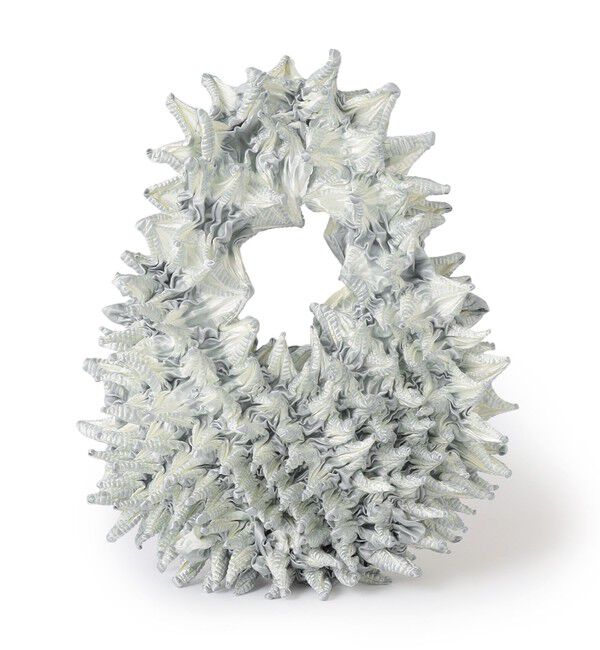  「【BUNZABURO/ブンザブロウ】プチバッグ タイダイ染め」|トートバッグ|White/Silver