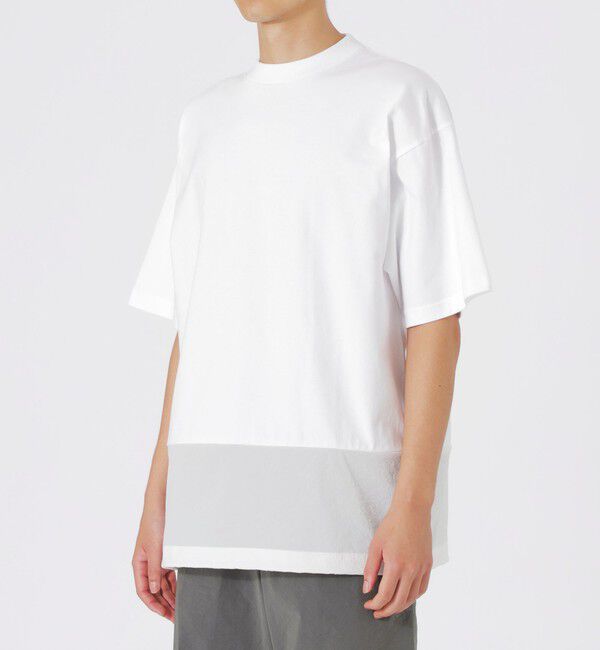  「ナイロンコンビTシャツ」|Tシャツ・カットソー|